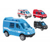 Veicoli di soccorso die cast display 12 pz 4 ass.ti