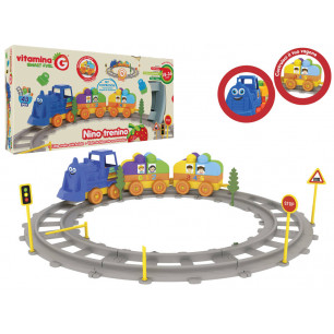 Set costruzioni Nino Trenino 42 pz