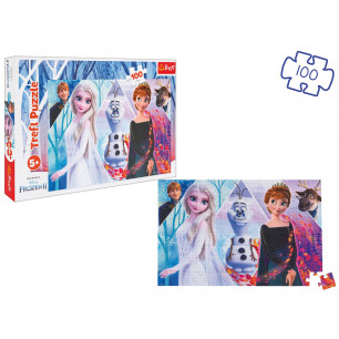 Puzzle Trefl 100 pz Frozen II