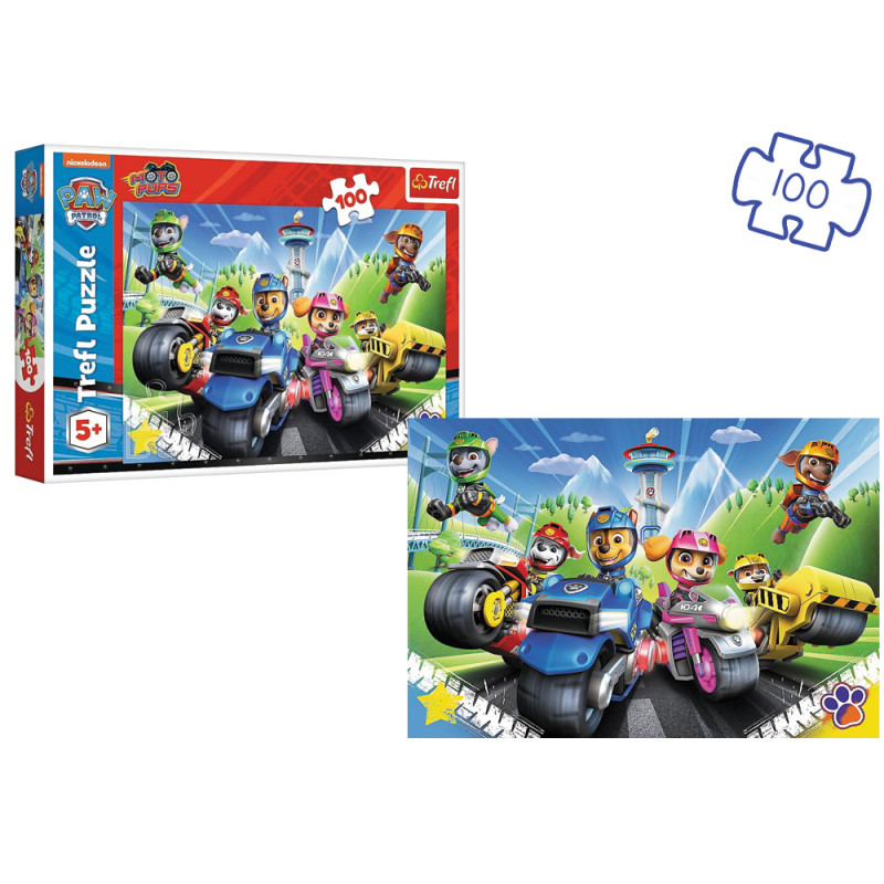 Puzzle Trefl 100 pz soggetto Paw Patrol