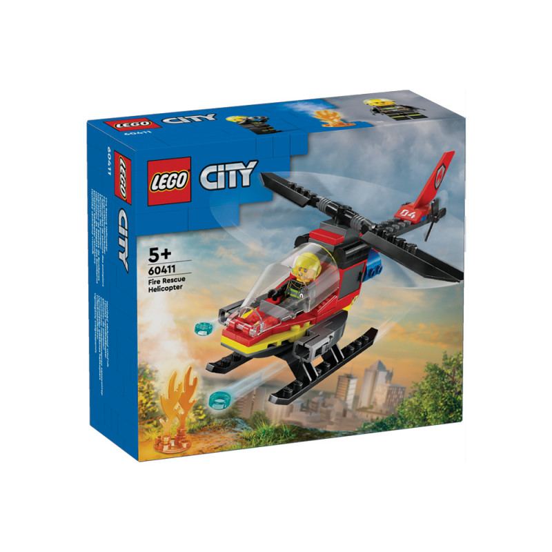 Lego City elicottero dei pompieri