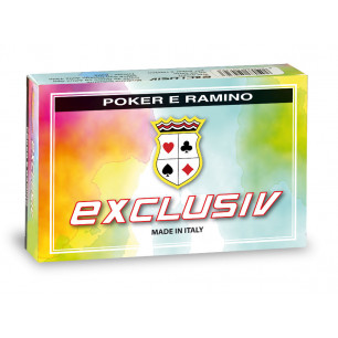 Carte da gioco Exclusiv Ramino poker