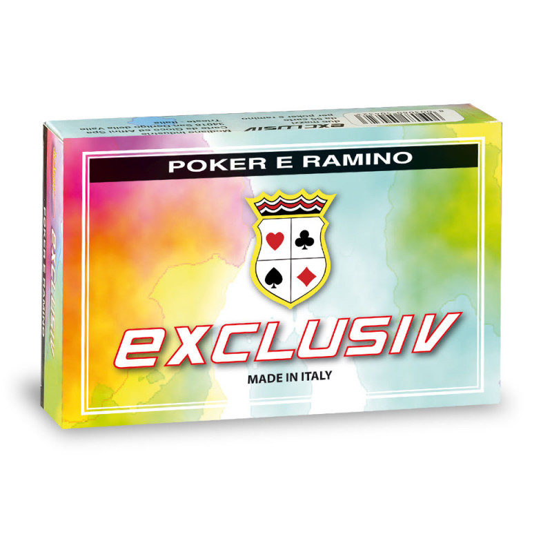 Carte da gioco Exclusiv Ramino poker