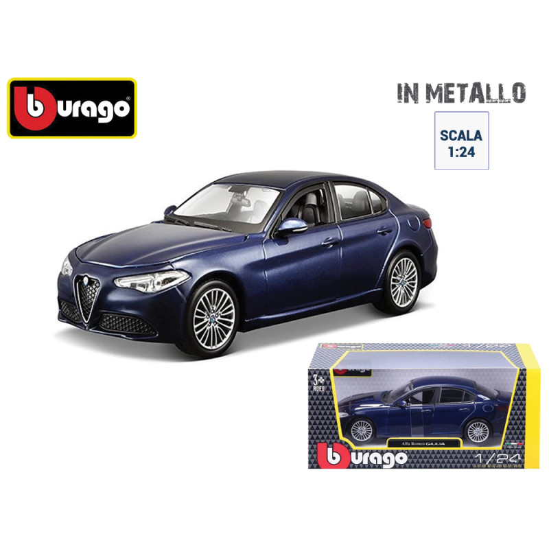 Modellini auto Alfa Romeo Giulia Bburago in scala 1:24