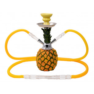 Narghilé 2 tubi Hookah Ananas cm. 30