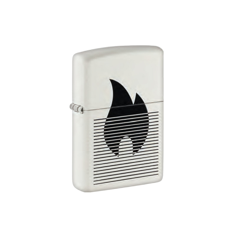 Accendino Zippo Lined Flame Design