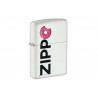 Accendino Zippo White Matte con scritta Zippo 