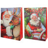 Borse con Babbo Natale cm. 44x17x61