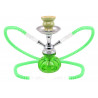 Narghilé 2 tubi Hookah Pumpkin Verde cm. 25