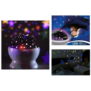 Lampada Stella Stellina a LED con proiettore