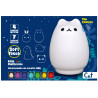 Lampada Cucciolight Gatto a LED e ricarica USB 