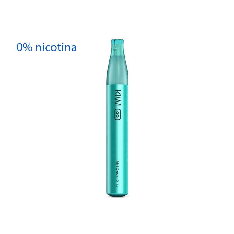 Sigaretta elettronica usa e getta KIWI GO Zero Nicotina MInt Cream 2 ml