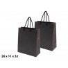 Borse linea Boutique manico cordoncino nero 26x11x32