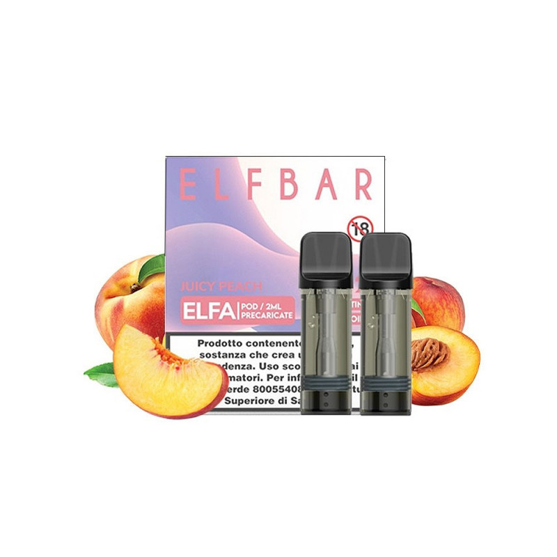 Elfbar Elfa 2 Pod monouso Juicy Peach 2 ml