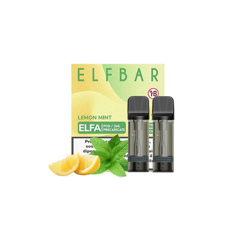 Elfbar Elfa 2 Pod monouso Lemon Mint 2 ml