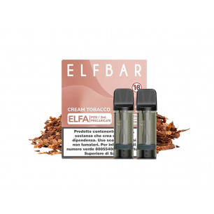 Elfbar Elfa 2 Pod monouso Cream Tobacco 2 ml