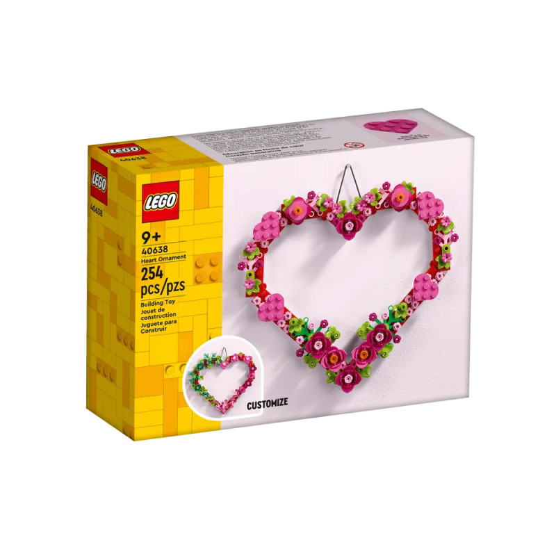 Lego cuore ornamentale