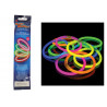 Bustina con 3 braccialetti neon luminosi