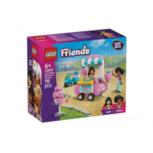 Lego Friends Bancarella di zucchero filato e scooter