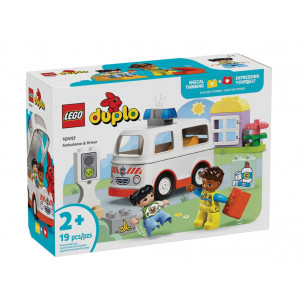 Lego Duplo Ambulanza e autista