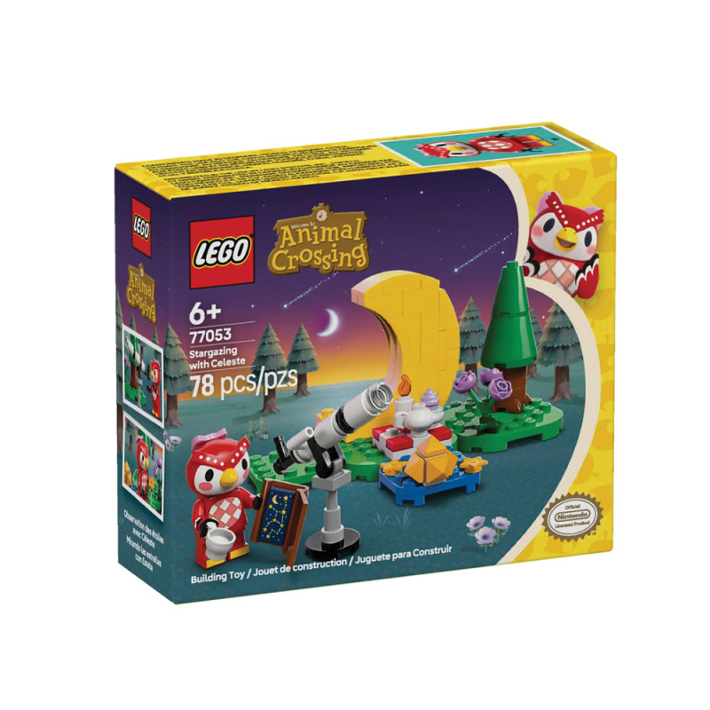 Lego Animal Crossing Osservando le stelle con Celeste