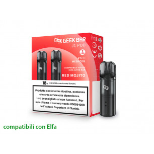 Geek Bar J1 2 Pod monouso Red Mojito 2 ml