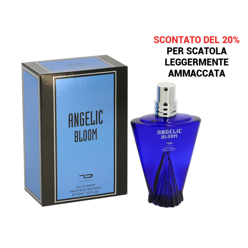 Profumo Angelic Bloom da donna da 100 ml SCATOLA DANNEGGIATA