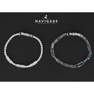 Bracciale Navigare donna con cristalli mod B