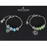 Bracciale Navigare donna Charms con cuori mod B