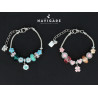 Bracciale Navigare donna Charms con fiori mod B