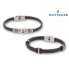 Bracciale Navigare uomo in ecopelle mod A