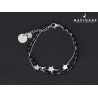 Bracciale Navigare donna doppia catenella mod C