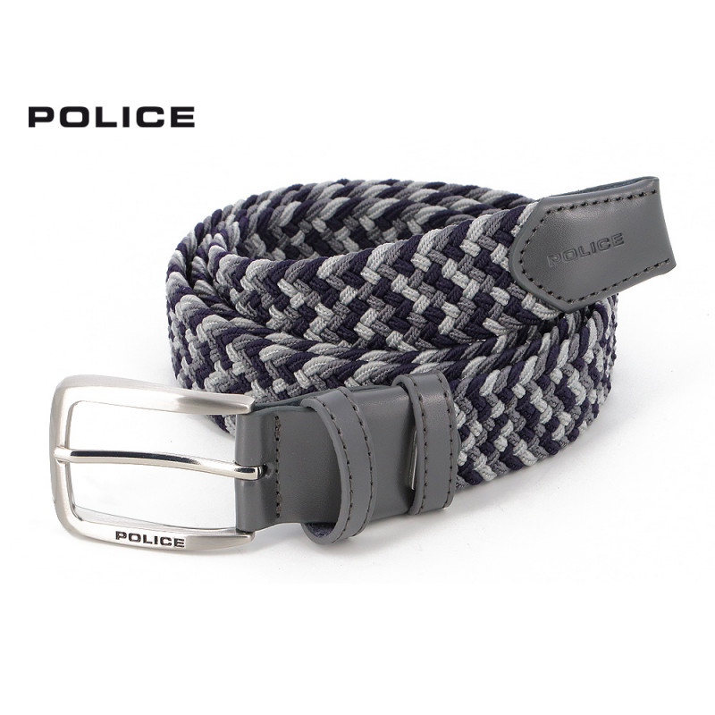 Cintura elasticizzata Police Grigio e Blu