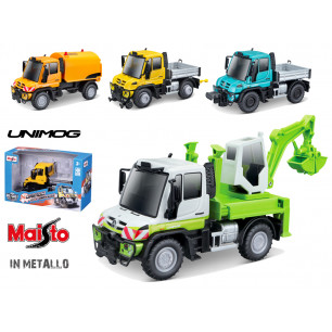 Modellino Maisto Unimog City Service U400 die cast ass.ti