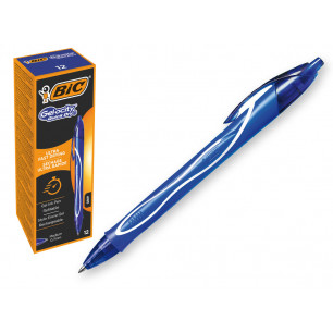 Penna Bic Gel-ocity QuickDry blu