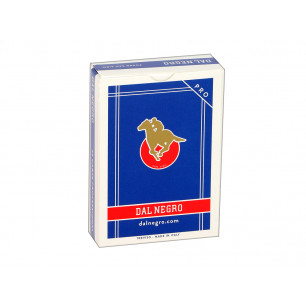 Carte da gioco Dal Negro Poker San Siro BLU A1 in plastica